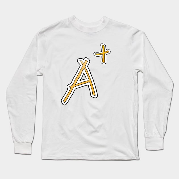 A+ design Long Sleeve T-Shirt by jessie848v_tw